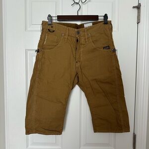 G-Star Men's Brown Cargo Shorts